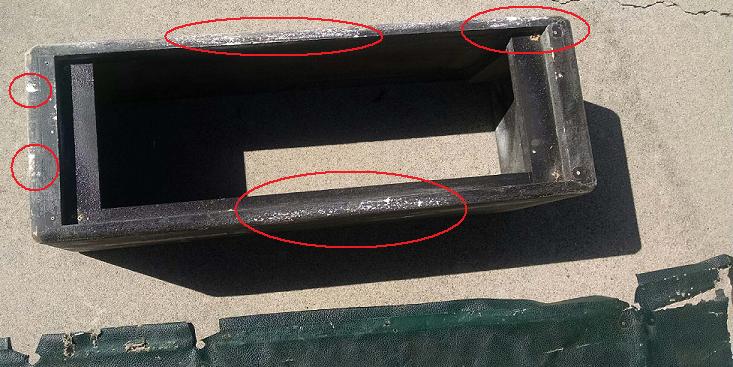 Randall RG-100 Classic Head. Here comes Bondo and Wood filler! Randall RG-100 Classic Head. Here comes Bondo and Wood filler!