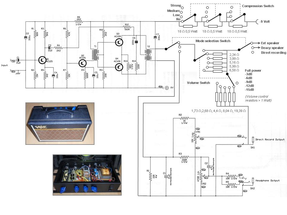 Schematic 2 for Deacy Amp Schematic 2 for Deacy Amp